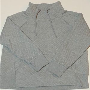 Green Tea Gray Athletic Pullover